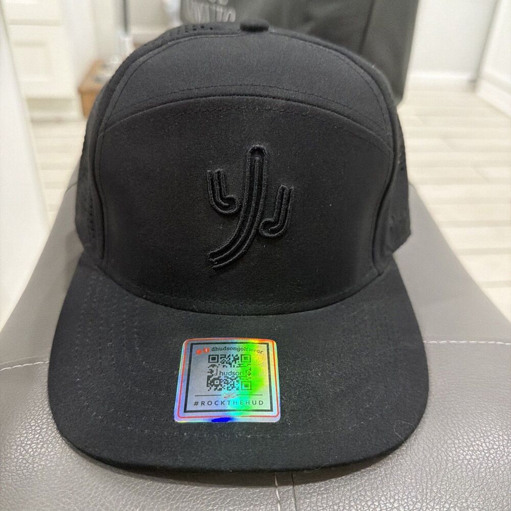 Rare d.hudson - Cactus - “Rock The Hud” Adjustable Snapback Hat Men's  Black